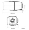 Kamera wewnętrzna do monitoringu IP Dinion dynamic 7000 Bosch NBN-71027-BA 2Mpx kompaktowa bez obiektywu, port kart microSD