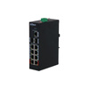 Switch 9 portowy gigabitowy Dahua PFS3211-8GT-120-V2 8xPoE + 1xUplink + 2xUplink SFP