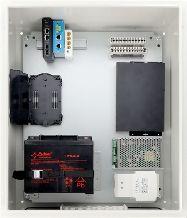 Obudowa metalowa z płytą montażową AWOH506030 IP66 500x600x300