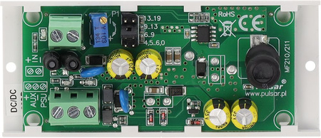 Przetwornica obniżająca napięcie Pulsar DC/DC20SD z regulacją napięcia 8-28VDC > 4,5-19VDC 2A 24W