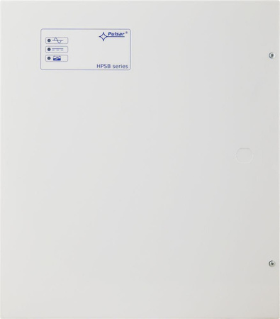 Zasilacz buforowy w obudowie ściennej Pulsar HPSB-12V15A-D 13,8VDC 15A max 40Ah