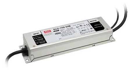 Zasilacz LED Mean Well ELG-150-24B 24VDC 6,25A 150W IP67
