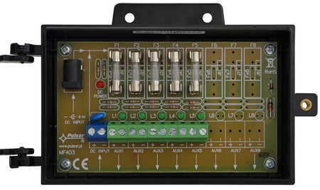 Moduł bezpiecznikowy w obudowie Pulsar AWZ593 LBC5/5x1A/FTA