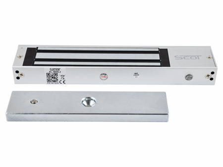 Zwora elektromagnetyczna Scot EL-800TSL2 350kg z sygnalizacją i zwłoką czasową