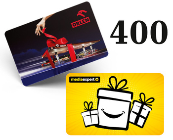 Karta paliwowa Orlen / podarunkowa Media Expert 400zł