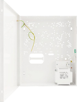 Obudowa metalowa z transformatorem Pulsar AWO256 16/18/20VAC 3/2,8/2,5A z miejscem na akumulator 17Ah 320x398x99mm