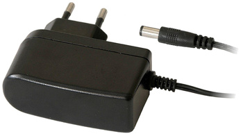 Zasilacz wtyczkowy Pulsar PSA12010 12VDC 1A 12W z wtyczką 5,5x2,1mm do CCTV