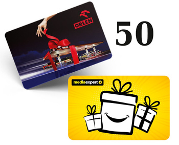 Karta paliwowa Orlen / podarunkowa Media Expert 50zł