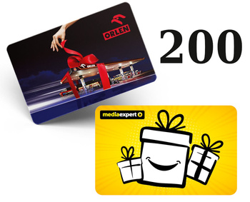 Karta paliwowa Orlen / podarunkowa Media Expert 200zł
