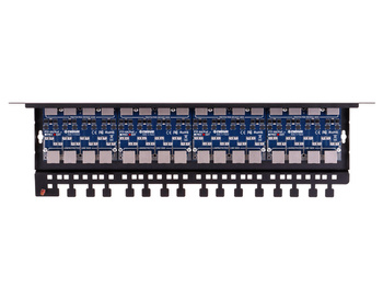 Ogranicznik przepięć 16-kanałowy serii EXT z ochroną PoE Ewimar PTF-616R-EXT/PoE do gigabitowej sieci LAN w module RACK