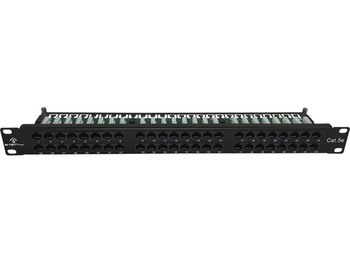 Patchpanel Alantec PK033 OPTIMUM wyposażony 48xU/UTP Cat5e 1U 19”