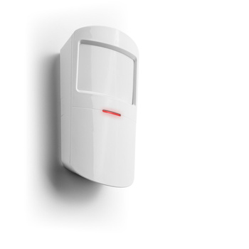 Czujka ruchu PIR+MW GENEVO EVOPIR NX DT WH biała system EvoLiNK, soczewka Fresnela, 12m