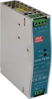 Zasilacz na szynę DIN Mean Well EDR-75-24 24VDC 3,2A 76,8W