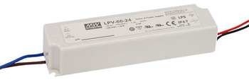 Zasilacz LED Mean Well LPV-60-5 5VDC 8A 40W IP67