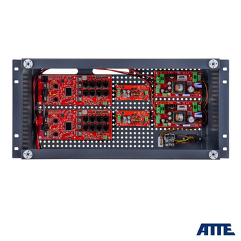 Zestaw do instalacyjny do monitoringu Atte IPUPS-16-20-R5U0 (obudowa ABOX-R5U0 +2x zasilacz buforowy AUPS-70-120-OF +2x przetwornica ASUC-100-480-OF +2x switch xPoE-10-20A-OF 16 portów PoE + 2 porty Gigabit)