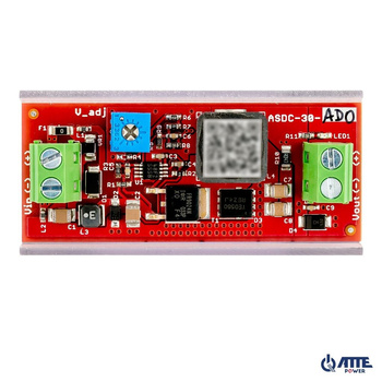 Przetwornica Atte ASDC-30-AD0-OF obniżająca napięcie 5-50VDC > 3,3-12VDC 2,5A 30W