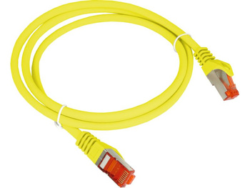 Patchcord Alantec KKS6ZOL0.5 F/UTP kat. 6 PVC 0,5m żółty