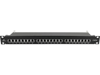Patchpanel Alantec PK010 wyposażony 24xS/FTP Cat6 1U 19”