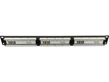Patchpanel Q-LANTEC PK-U6-1 wyposażony 24xU/UTP Cat 6 1U 19”