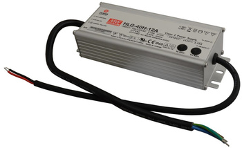Zasilacz LED Mean Well HLG-40H-12A 12VDC 3,33A 39,96W IP65