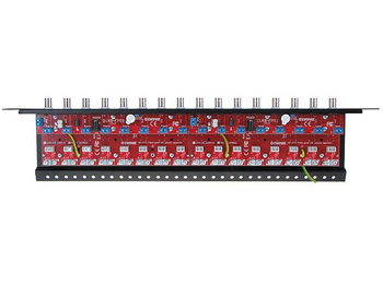 Ogranicznik przepięć 16-kanałowy serii EXT Ewimar LHST-16R-EXT-FPS z separacją Video
