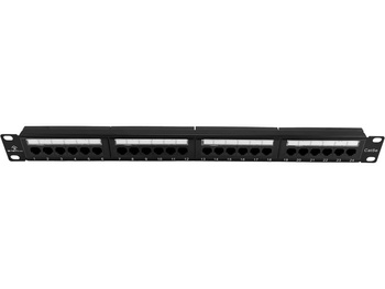 Patchpanel Alantec PK003 wyposażony 24xU/UTP Cat5e 1U 19”