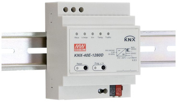 Zasilacz na szynę DIN Mean Well KNX-40E-1280D 30VDC 1,28A 38,4W