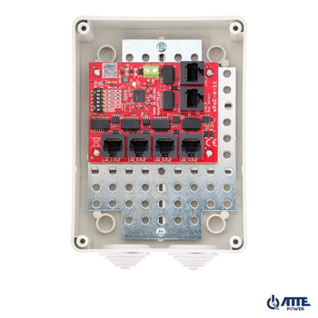 Switch 6 portowy Atte xPoE-6-11-S3 5xPoE + 1xUplink w obudowie hermetycznej IP55