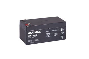 Akumulator Acumax AM 3,4-12 (12V 3,4Ah)