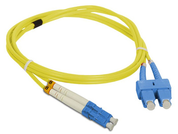 Patchcord Alantec FOC-LCSC-9SMD-1 SM LC-SC duplex 9/125 1m.