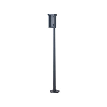 Puszka na słupku Dahua VTM30R2 na dwa moduły do VTO4202F/FB wysokość 122,2cm, aluminium, czarna