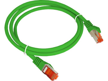 Patchcord Alantec KKS6AZIE0.25 S/FTP kat. 6A LSOH 0,25m zielony