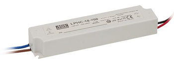 Zasilacz LED Mean Well LPHC-18-700 6÷25VDC 0,7A 17,5W IP67