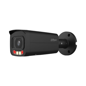 Kamera zewnętrzna do monitoringu HDCVI Dahua IPC-HFW2449T-AS-IL-0360B-BLACK 4Mpx bullet wandaloodporna stałoogniskowa 3,6mm IR/LED 60/50m