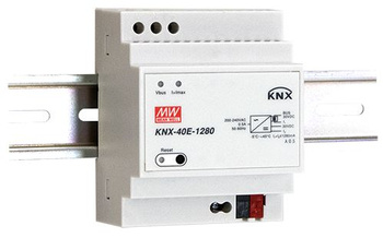 Zasilacz na szynę DIN Mean Well KNX-40E-1280 30VDC 1,28A 38,4W