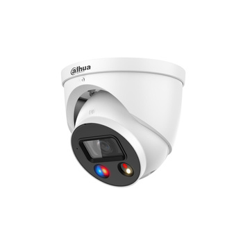 Kamera zewnętrzna do monitoringu IP Dahua IPC-HDW3549H-AS-PV-0280B-S5 5Mpx kopułkowa/eyeball stałoogniskowa 2,8mm, IR/LED 30m port microSD