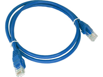 Patchcord Alantec KKU6ANIE5.0 U/UTP kat. 6A LSOH 5m niebieski