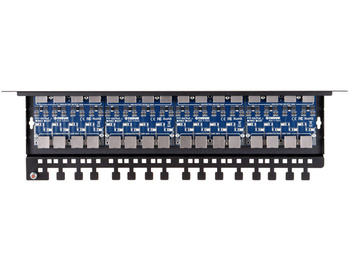 16-kanałowe zabezpieczenie przeciwprzepięciowe Ewimar PTF-616R-PRO/PoE serii PRO z ochroną PoE