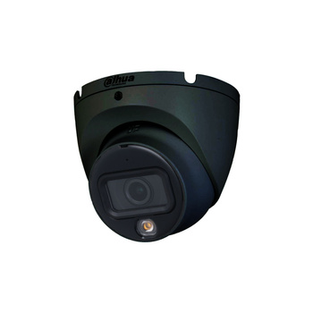 Kamera zewnętrzna do monitoringu IP Dahua IPC-HDW1639T-A-IL-0280B-S6-BLACK 6Mpx kopułkowa/eyeball stałoogniskowa 2,8mm, IR 30m