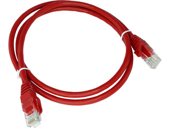 Patchcord Alantec KKU6ACZE1.0 U/UTP kat. 6A LSOH 1m czerwony