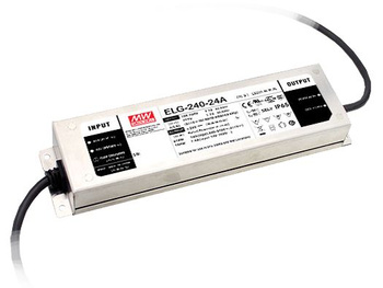 Zasilacz LED Mean Well ELG-240-24A 24VDC 10A 240W IP65/IP67