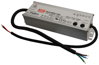 Zasilacz LED Mean Well HLG-80H-12A 12VDC 5A 60W IP65