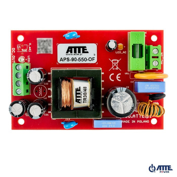 Zasilacz do obudowy Atte APS-90-550-OF 55VDC 1,7A 96W