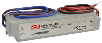 Zasilacz LED Mean Well LPV-100-12 12VDC 8,5A 100W IP67