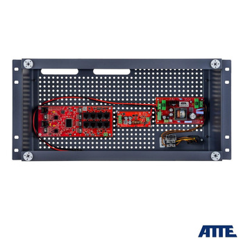 Zestaw do instalacyjny do monitoringu Atte IPUPS-8-20-R5U0 (obudowa ABOX-R5U0 + zasilacz buforowy AUPS-70-120-OF + przetwornica ASUC-100-480-OF + switch xPoE-10-20A-OF 8 portów PoE + 2 porty Gigabit Uplink)