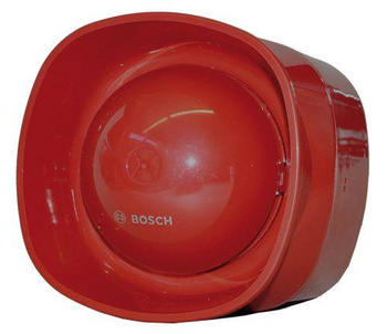 Pożarowy sygnalizator akustyczno-głosowy Bosch FNM-420V-A-RD czerwony, wewnętrzny