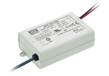 Zasilacz LED Mean Well APC-25-350 25÷70VDC 0,35A 24,5W IP42