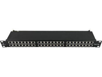 Patchpanel Alantec PK049 wyposażony 48xS/FTP Cat5e IDC 1U 19”