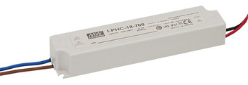 Zasilacz LED Mean Well LPHC-18-350 6÷48VDC 0,35A 16,8W IP67