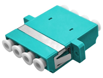 Adapter światłowodowy multimodowy Alantec FOA-LC-MMQ-3 OM3 LC quad